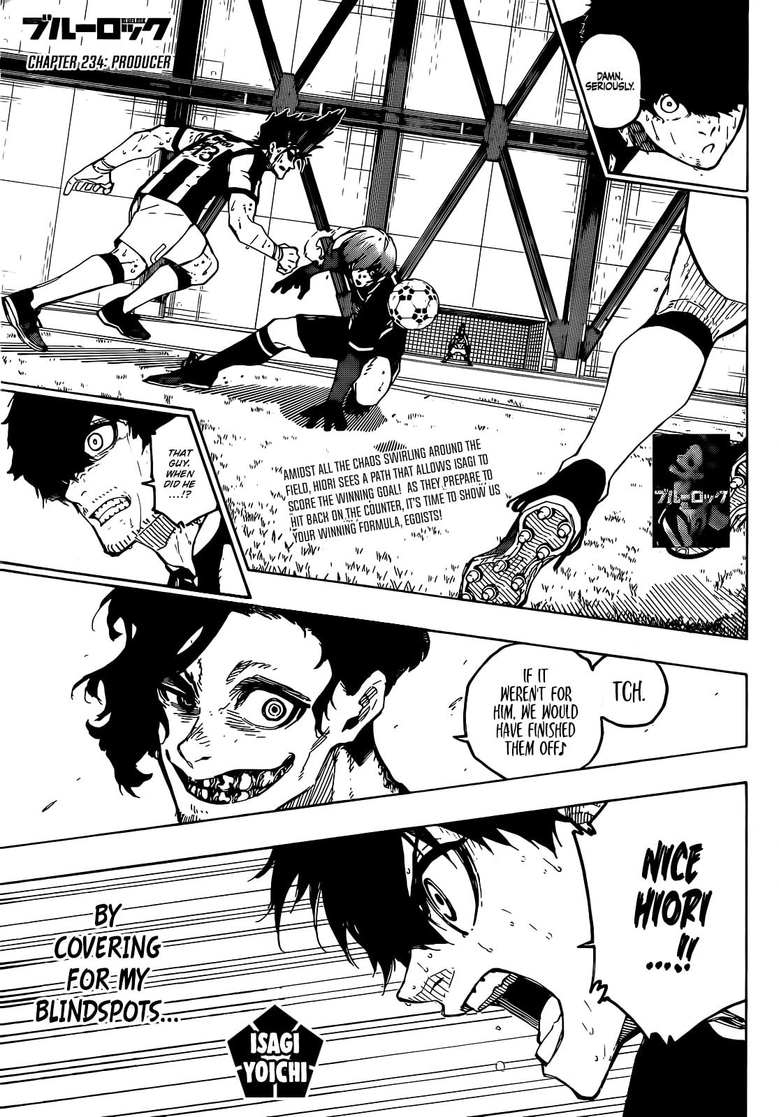 Blue Lock, Chapter 234 image 01